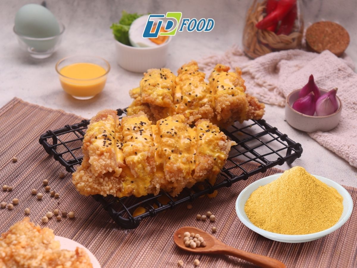 Ứng dụng thực tiễn của bột trứng muối TD Food